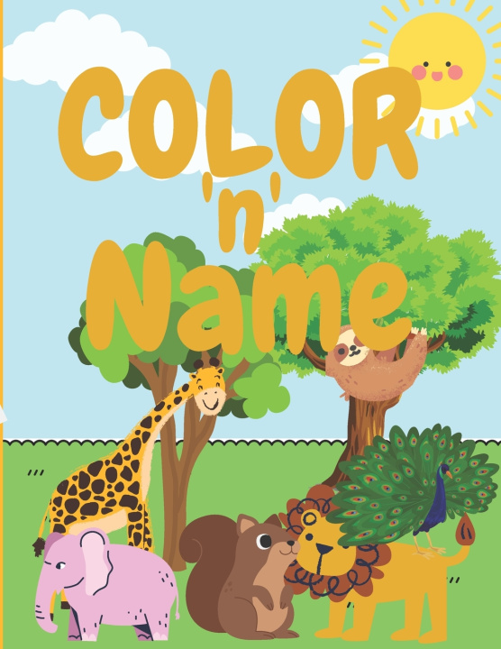 Kniha Colour 'n' Name Amy Akan
