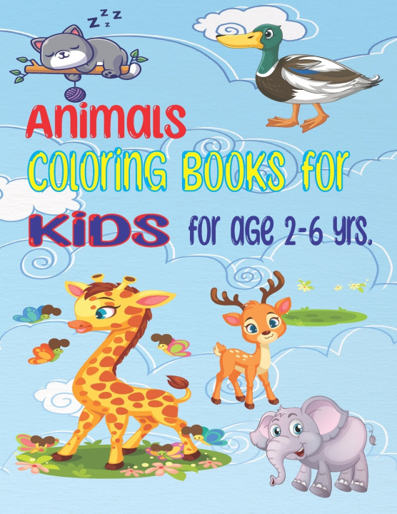 Book Animals Coloring book Zeeshan Aziz