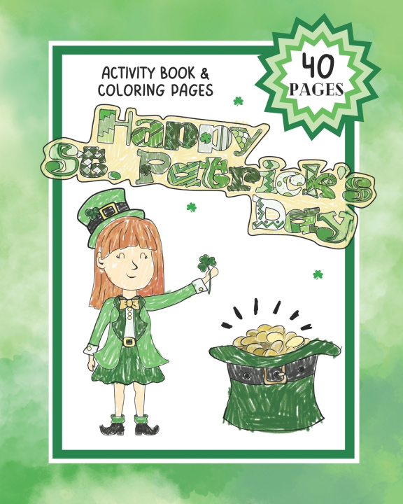 Knjiga St. Patrick's Day Activity Book Lauren K Carlson