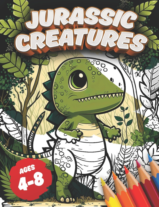 Kniha Jurassic Creatures Imagine Collection