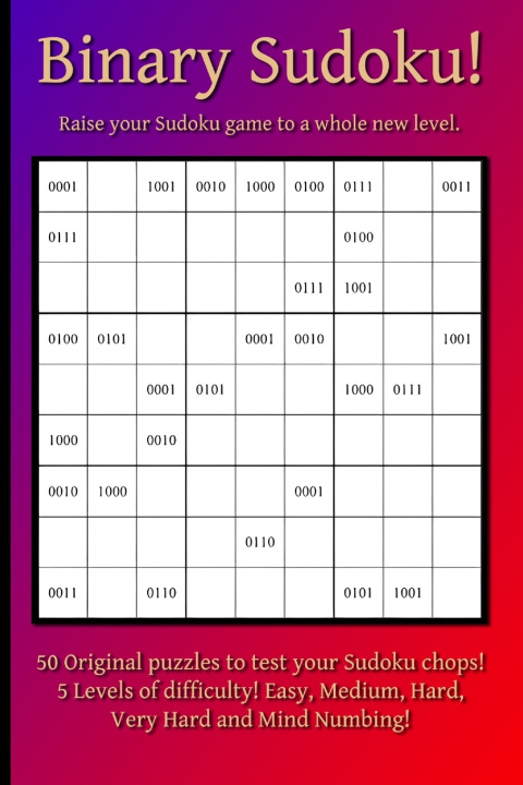 Book Binary Sudoku! Paul King