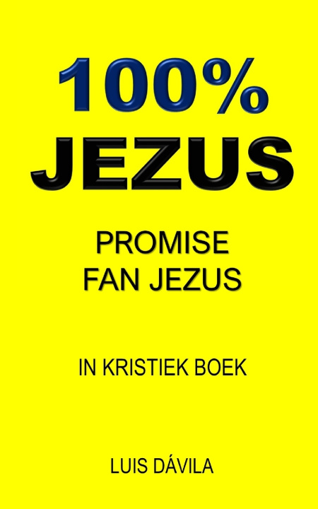 Buch 100% JEZUS 100 JESUS Books