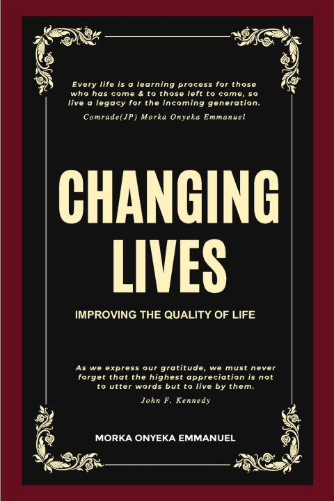 Kniha CHANGING LIVES Morka Onyeka