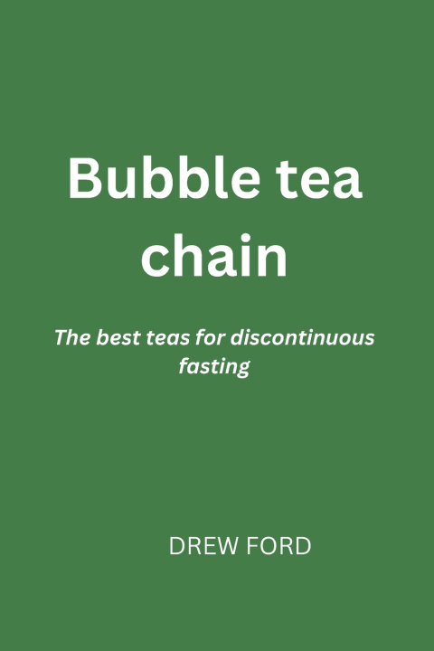 Book Bubble tea chain DREW FORD