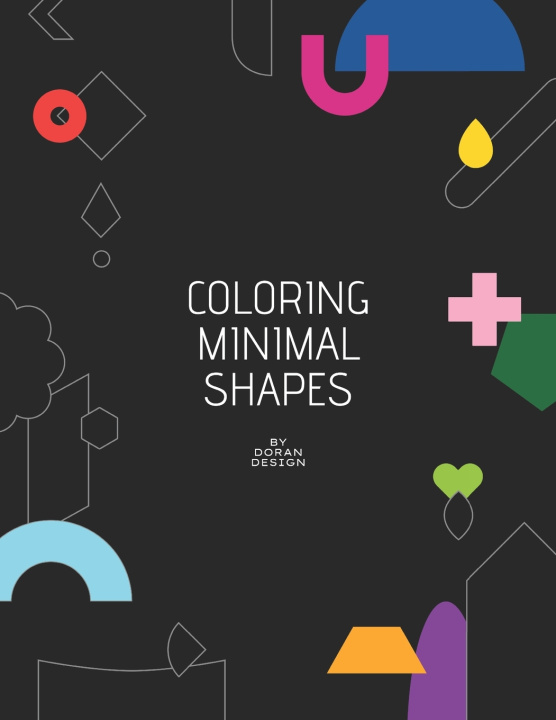 Knjiga Coloring Minimal Shapes Doran Design