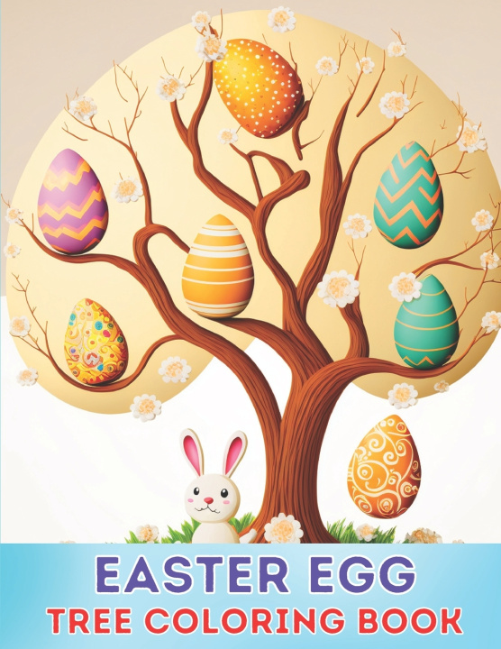 Book Easter Egg Tree Coloring Book Jennife Color Cafe