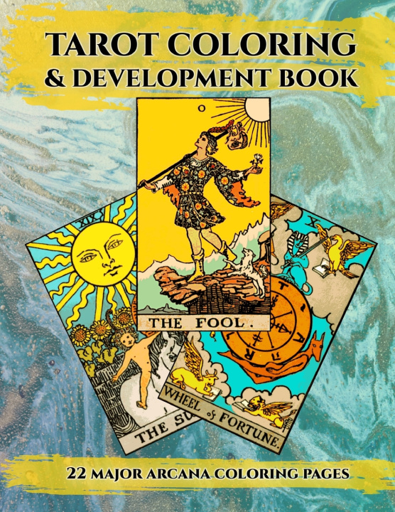 Kniha Tarot Coloring & Development Book The Leo Witch