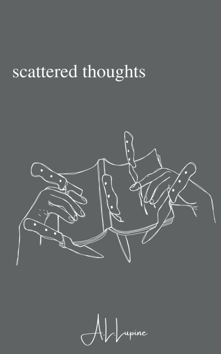 Kniha scattered thoughts A. L. Lupine