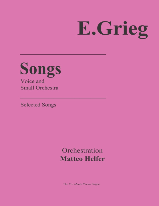 Kniha Edvard Grieg Matteo Helfer