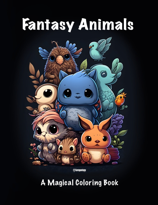 Knjiga Fantasy Animals Missind Heredia
