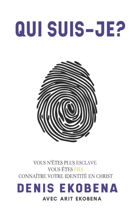 Knjiga QUI SUIS-JE? Arit Ekobena