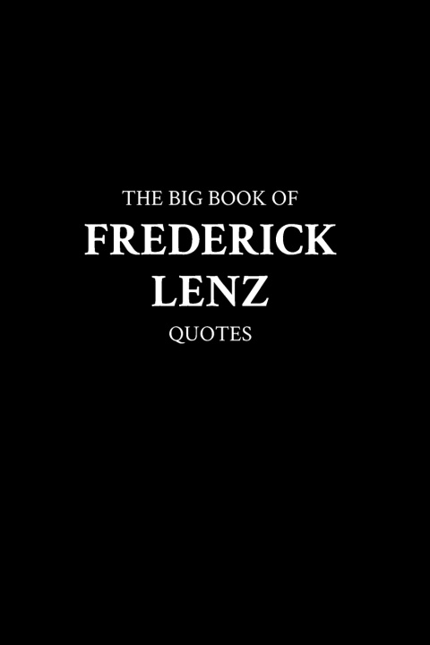 Buch The Big Book of Frederick Lenz Quotes M.K.