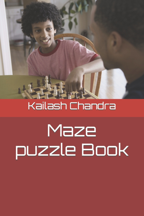 Boek Maze puzzle Book Kailash Chandra