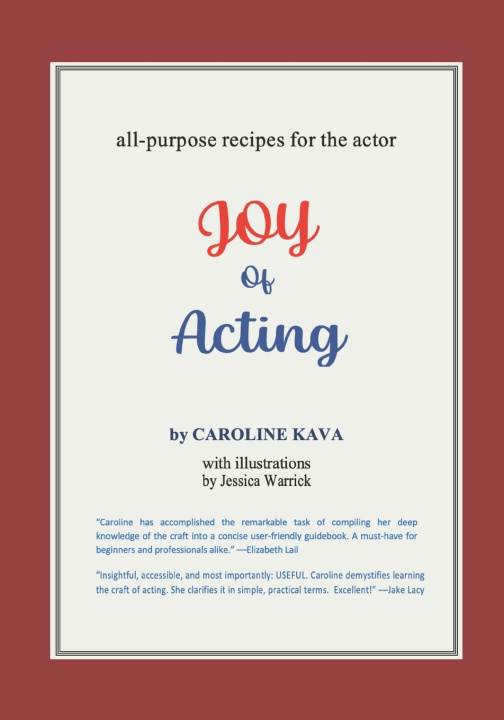 Buch Joy of Acting Caroline Kava
