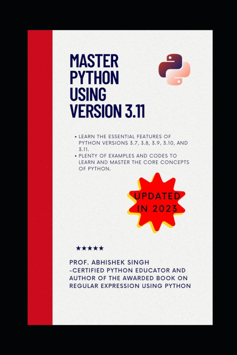 Knjiga Master Python Using Version 3.11 Abhishek Singh