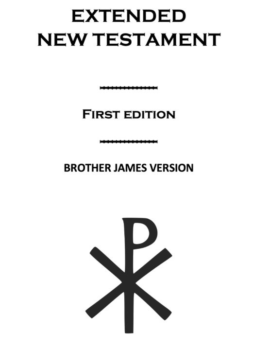 Kniha EXTENDED NEW TESTAMENT Loren James Wheale
