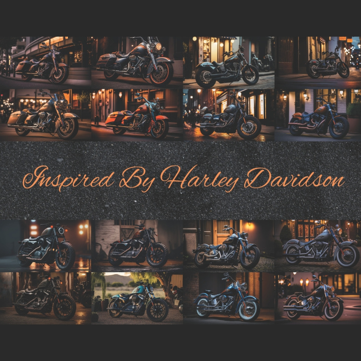 Knjiga Inspired By Harley Davidson Justin Hoke