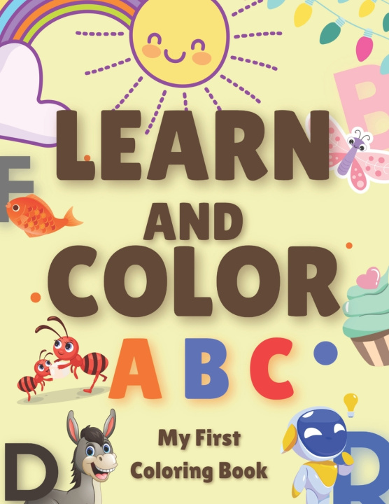 Knjiga Learn and Color ABC Tinta Filipina