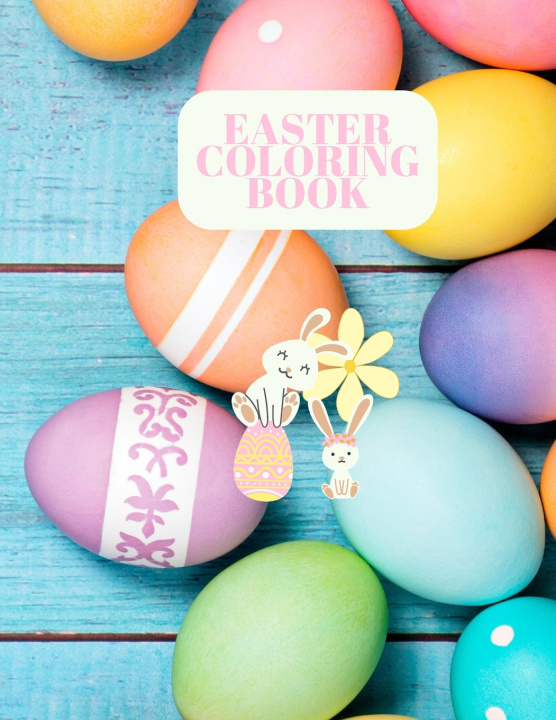 Kniha EASTER COLORING BOOK. BLEU KALEIDOSCOPE LLC