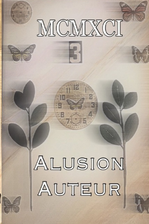Kniha MCMXCI 1991 Alusion Auteur