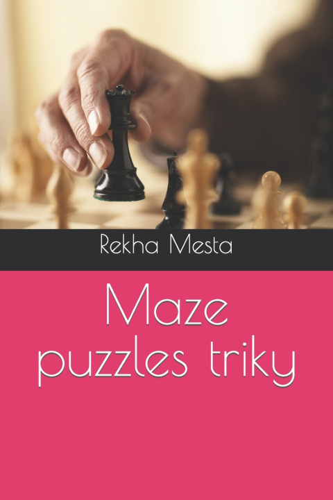 Kniha Maze puzzles triky Rekha Mesta
