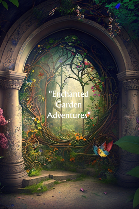 Knjiga "Enchanted Garden Adventures" Paul
