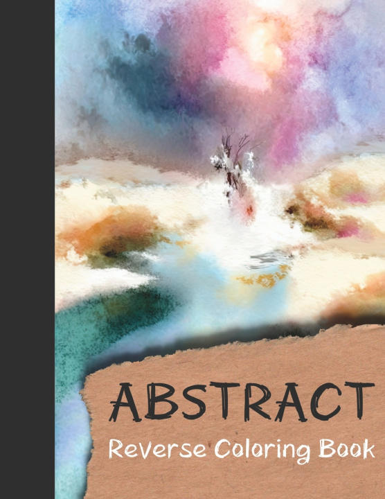 Kniha Abstract Reverse Coloring Book Kitsune Colorhouse