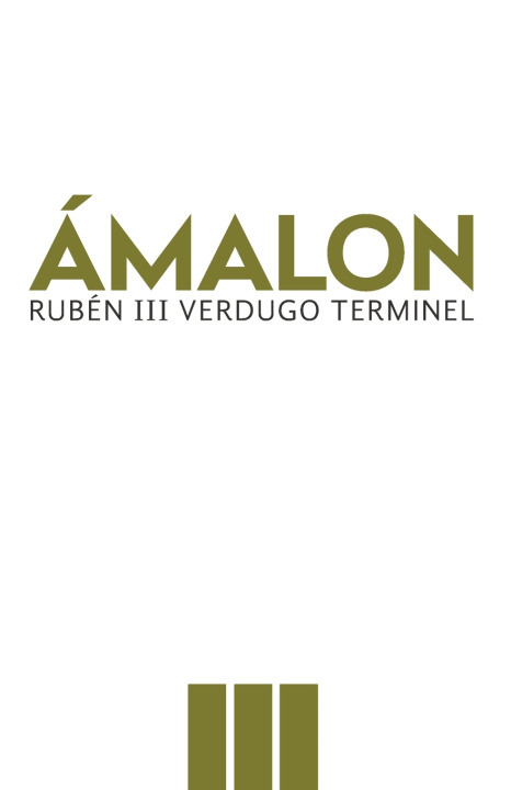Kniha ÁMALON Rubén Verdugo Terminel