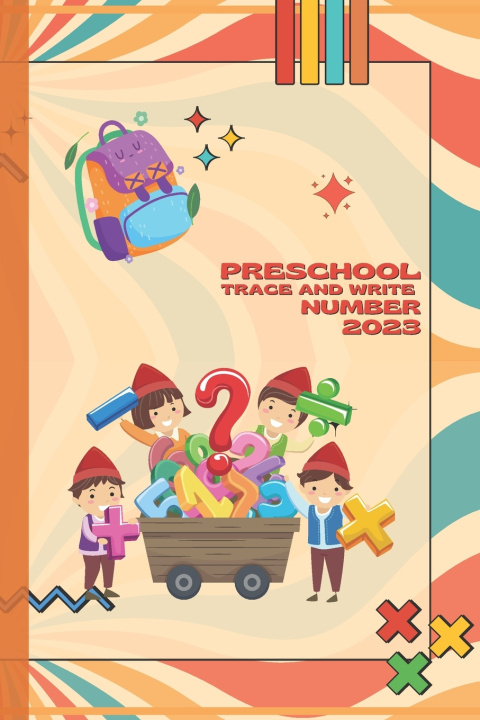 Knjiga Preschool trace and write numbers Carman Godwin