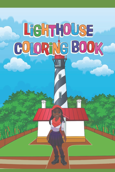 Knjiga Lighthouse Coloring Book Kachina Judon