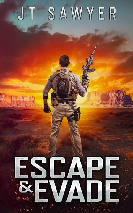 Kniha Escape & Evade JT Sawyer