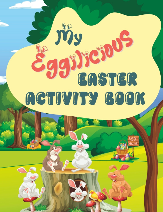 Kniha My Eggilicious Easter Activity Book Beri Gerie