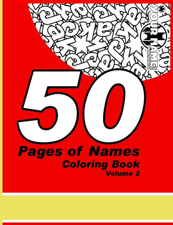 Kniha Your Name Coloring Book Gabriel El Pintor