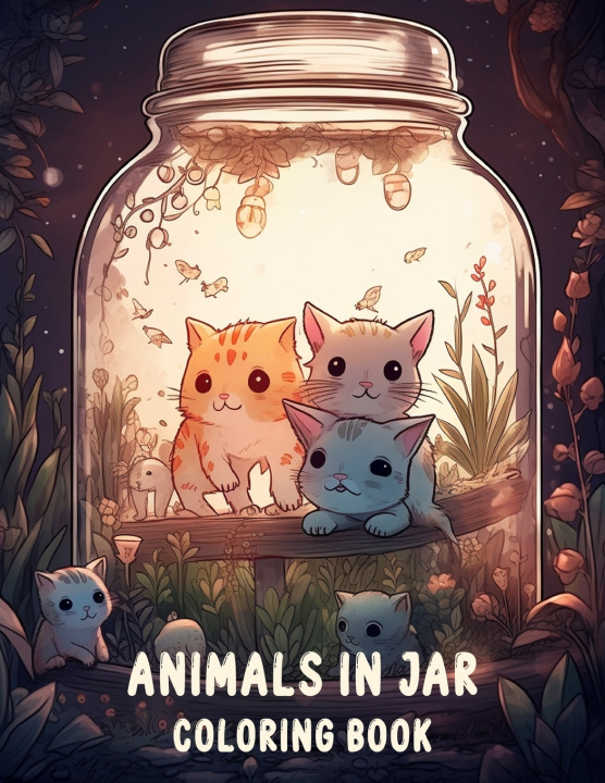 Kniha Animals In Jar Coloring Book Maleah Bowman
