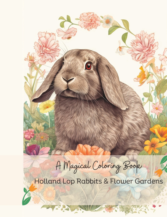 Knjiga Holland Lop Rabbits & Flower Gardens Guendy Bear