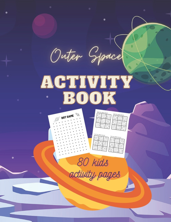 Kniha Outer Space Activity Book Cherie Moncada