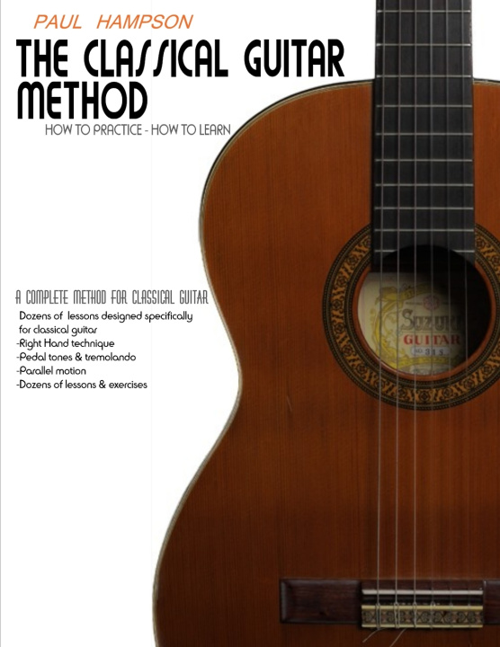 Kniha The Classical Guitar Method Paul Hampson