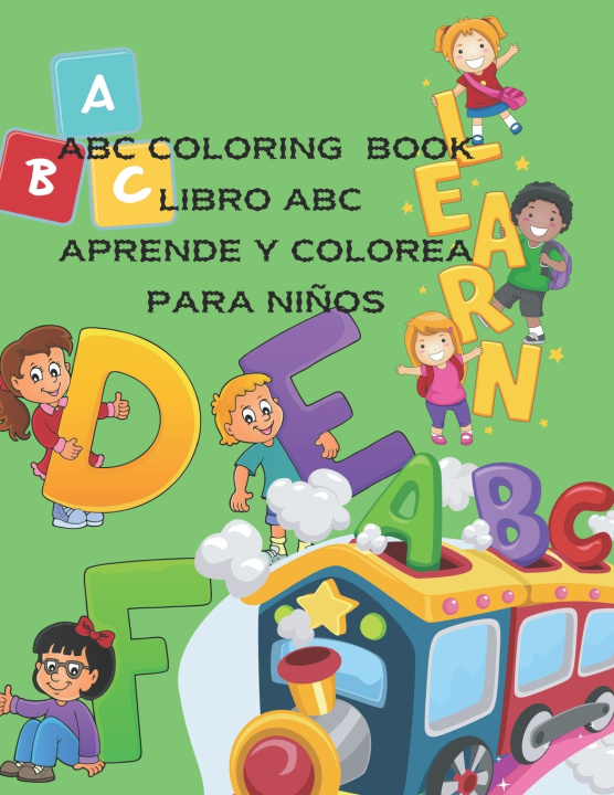 Kniha ABC COLORING BOOK ROSA CRUZ