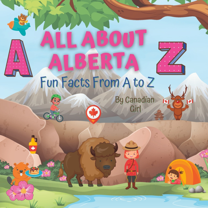 Knjiga All About Alberta Canadian Girl