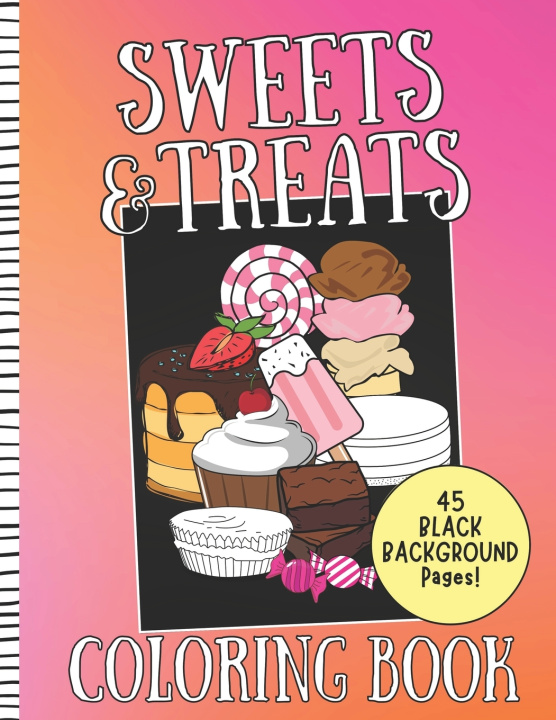 Knjiga Sweets & Treats Coloring Book Lane Burke