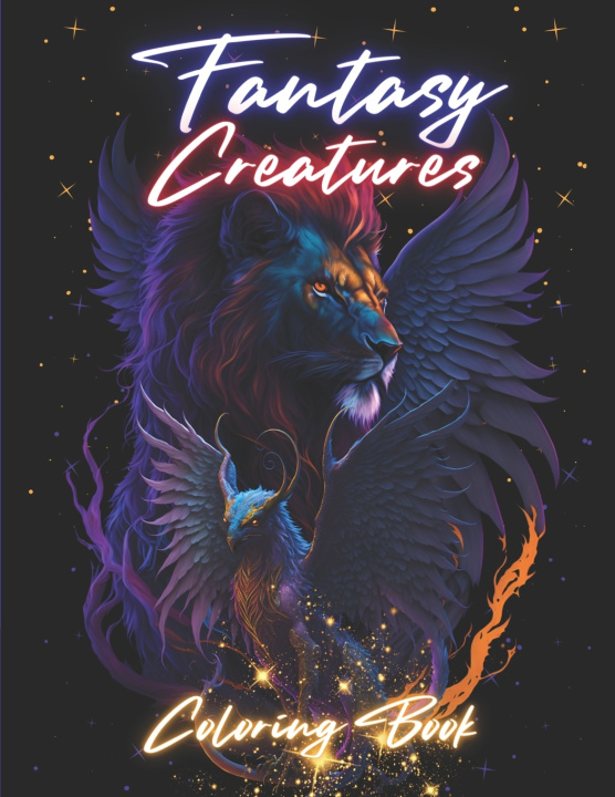 Kniha Fantasy Creatures Coloring Book Gustavo Gutiérrez Mercado