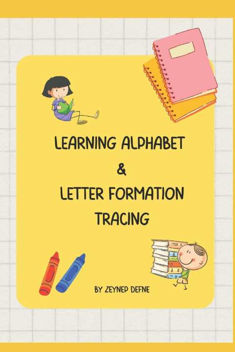 Knjiga Learning Alphabet & Letter Formation Tracing Zeynep Defne