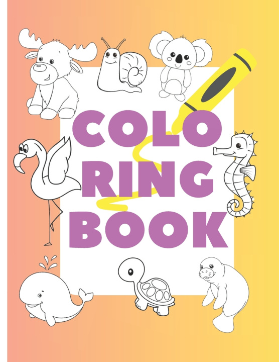 Kniha learn by coloring Iliana Banegas