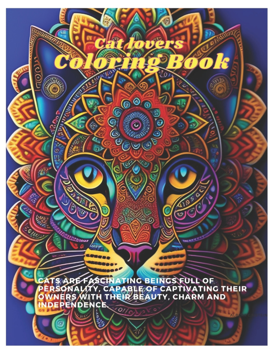 Kniha Cat lovers - Coloring Book Osmar Oliveira Almeida