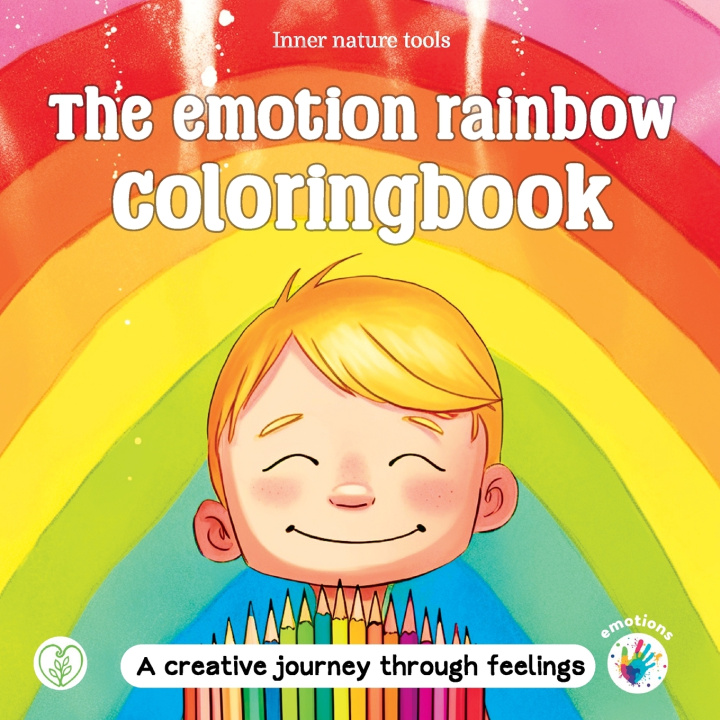 Knjiga The emotion rainbow coloringbook Inner Nature Tools Publishing