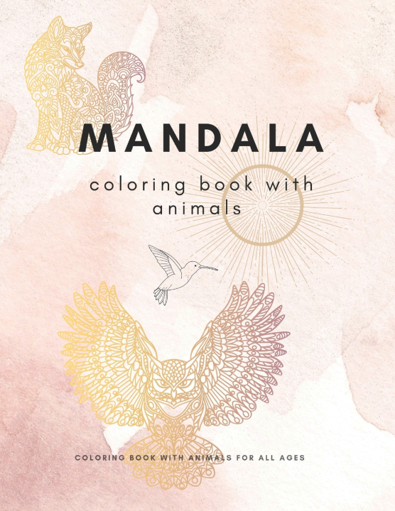 Kniha Mandala with animals Edin Milde