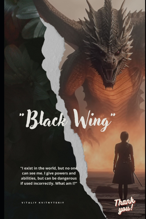 Kniha Black Wing Vitaliy Kvitnytskiy