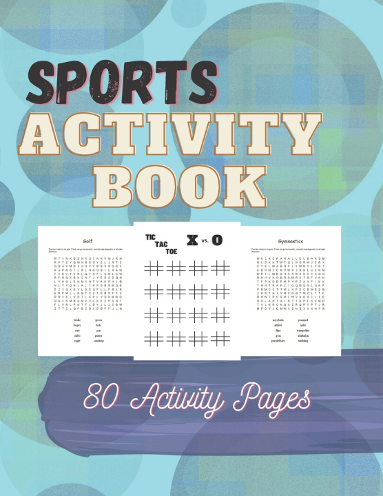 Kniha Sports Activity Book Cherie Moncada