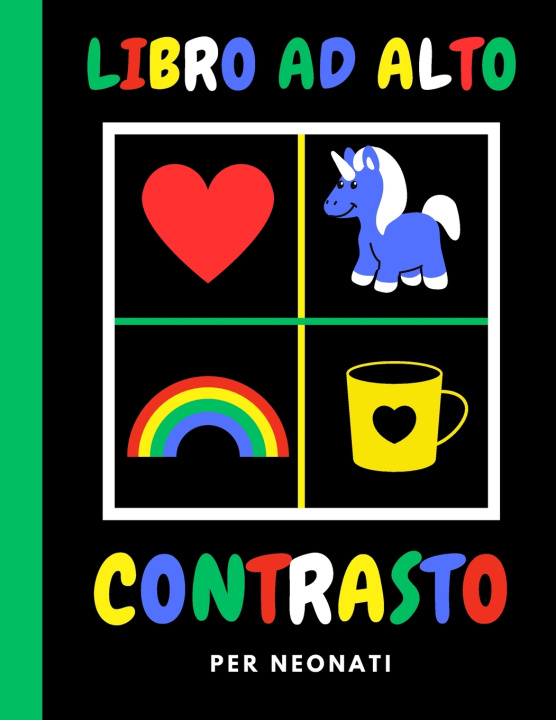 Kniha Libro ad Alto Contrasto per Neonati Lilly Bartson