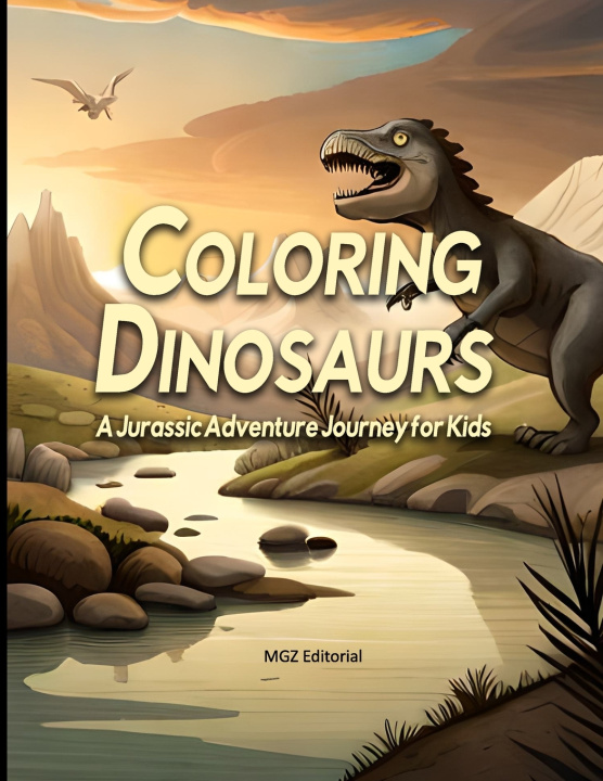 Kniha COLORING DINOSAURS MGZ Editorial